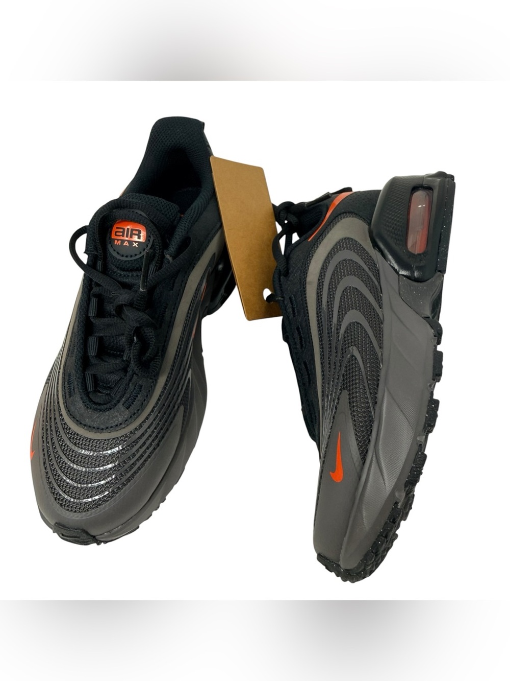 Nike Air Max Fire size Youth 4 Black & Red Sneakers comfort shoes New IF2622-200